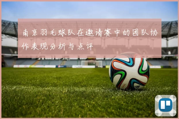 南京羽毛球队在邀请赛中的团队协作表现分析与点评
