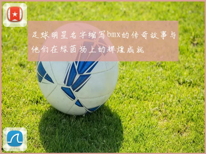 足球明星名字缩写bmx的传奇故事与他们在绿茵场上的辉煌成就